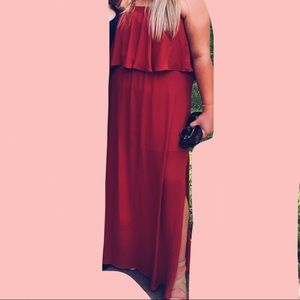 Show Me Your Mumu Red Hacienda Dress